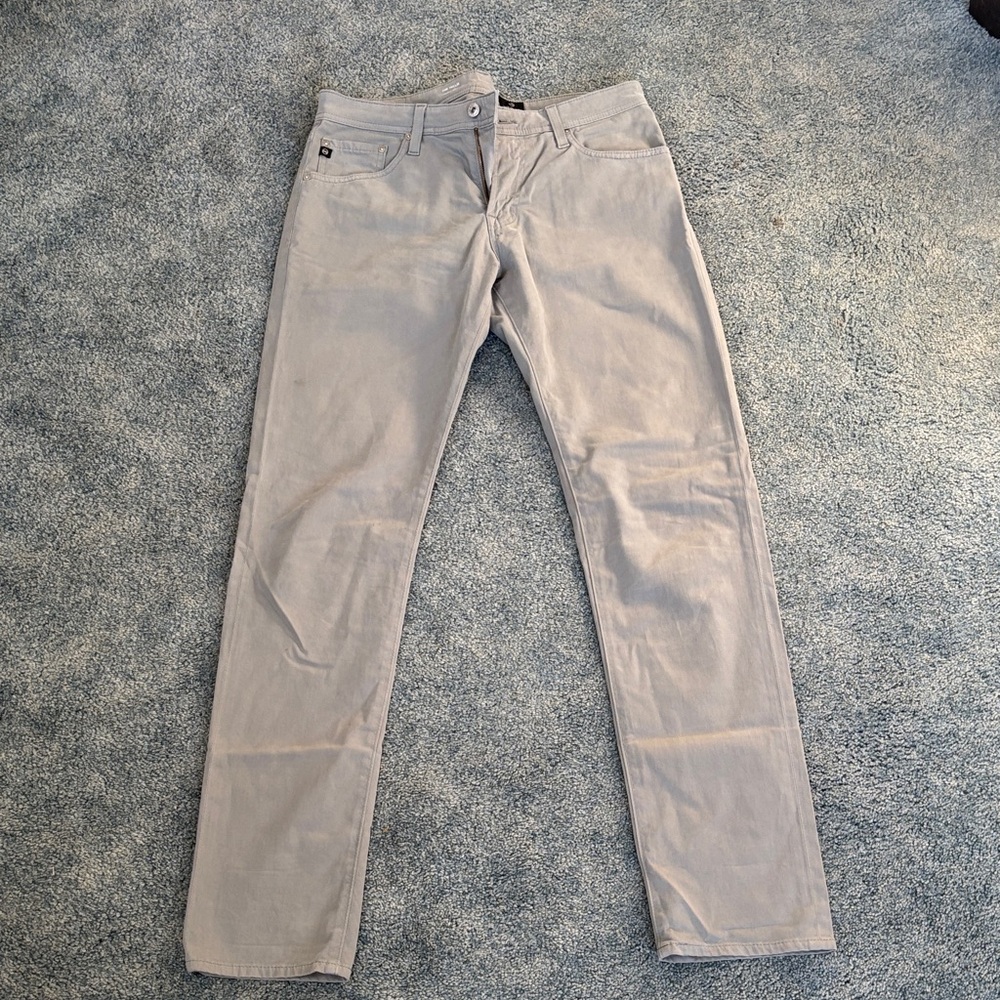 AG Adriano Goldschmied Modern Slim Jeans in Gray